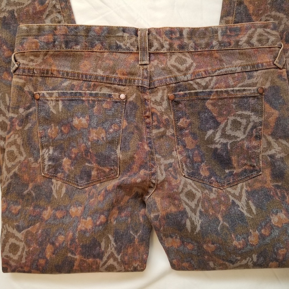 Free People Floral SkinnyJeans Size 27